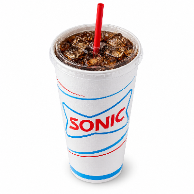 Sonic Ultimate Drink Stop Coca-Cola Wacky Pack