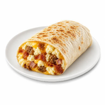 Sonic Ultimate Meat & Cheese Breakfast Burrito (with Egg Whites)