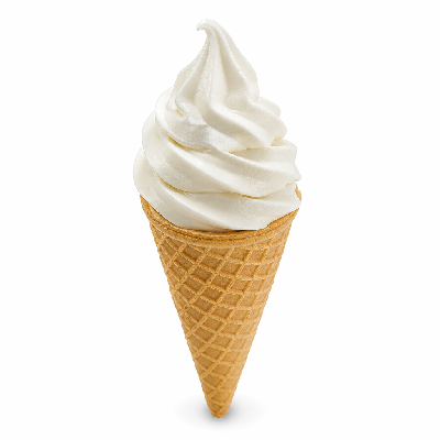 Sonic Vanilla Cone