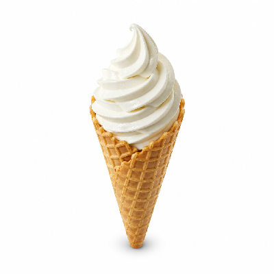 Sonic Vanilla Ice Cream Cone