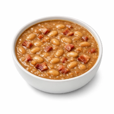 Soup bean with bacon condensed single brand