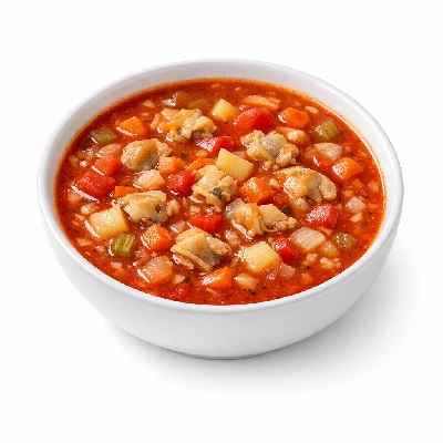 Soup clam chowder manhattan style dehydrated dry