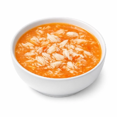 Soup crab canned ready-to-serve