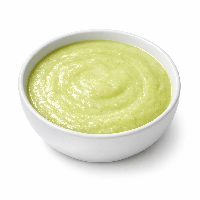 Soup cream of celery dehydrated prepared with water