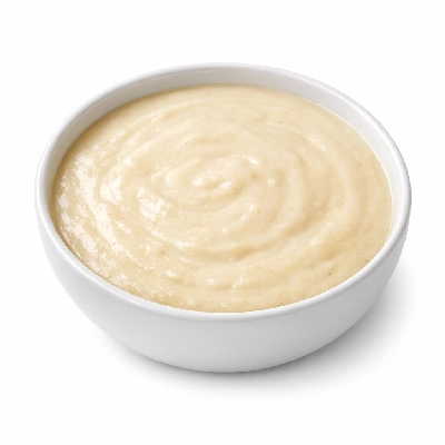 Soup cream of chicken dehydrated prepared with water
