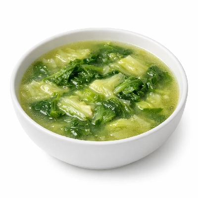 Soup escarole canned ready-to-serve