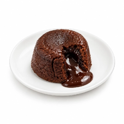 Souplantation Desserts Deep Chocolate Winter Mint Lava Cake