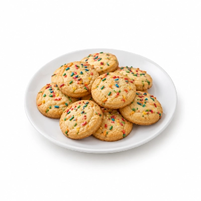 Souplantation Desserts Holiday Cookies W Sprinkles Small