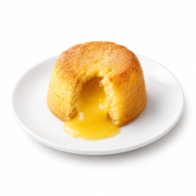 Souplantation Desserts Lemon Lava Cake