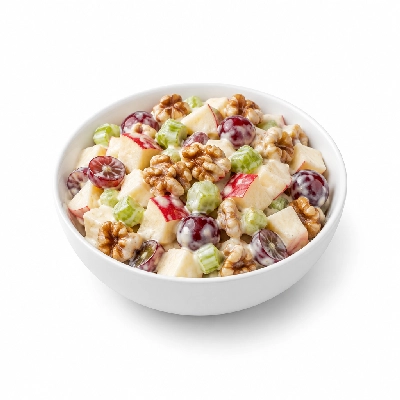 Souplantation Desserts Nutty Waldorf Salad (Low-Fat)
