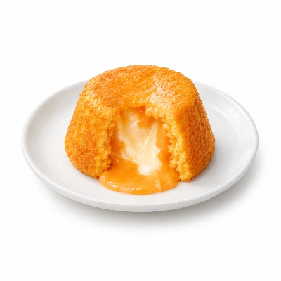 Souplantation Desserts Orange Creamsicle Lava Cake