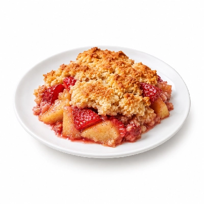 Souplantation Desserts Strawberry Apple Cobbler