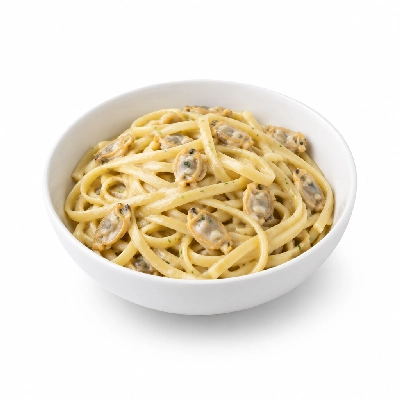 Souplantation Linguini with Clam Sauce