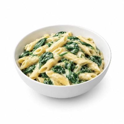 Souplantation Pasta Florentine (Vegetarian)