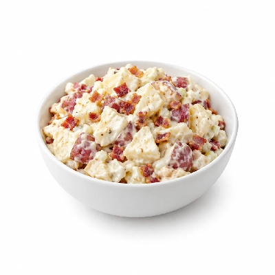 Souplantation Prepared Salads Red White and Blue Potato with Bacon (Non-Vegetarian)