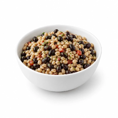 Souplantation Prepared Salads Summer Barley W Black Beans (Low-Fat Vegan)