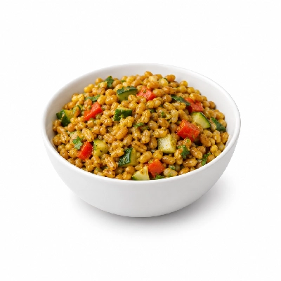 Souplantation Prepared Salads Wheat Berry & Curry (Vegetarian)