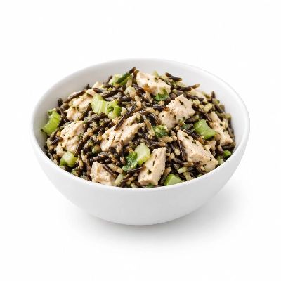 Souplantation Prepared Salads Wild Rice & Chicken