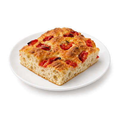 Souplantation Roasted Red Pepper with Honeywheat Focaccia