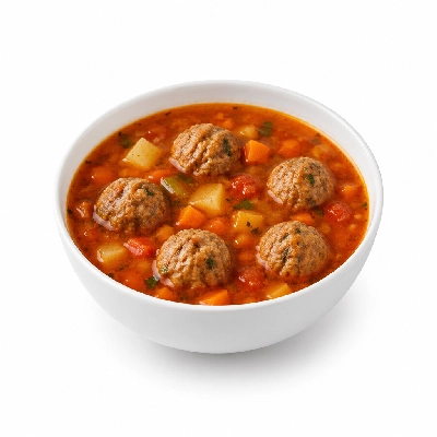 Souplantation Soups Albondigas Locas
