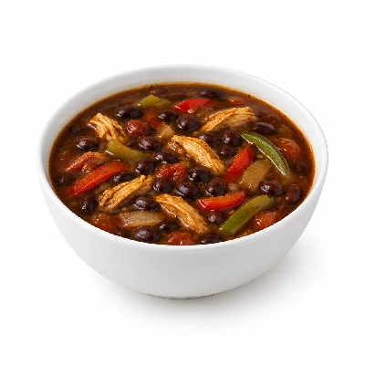 Souplantation Soups Chicken Fajitas & Black Bean