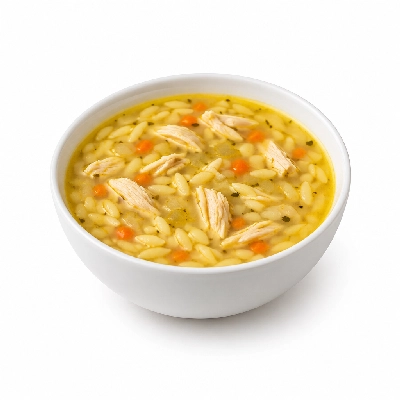 Souplantation Soups Lemon Chicken Orzo
