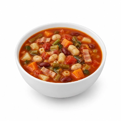 Souplantation Soups Marvelous Minestrone W Bacon
