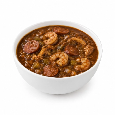 Souplantation Soups Neighbor Joe's Gumbo (Non-Vegetarian)
