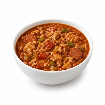 Souplantation Soups New Orleans Jambalaya (Non-Vegetarian)