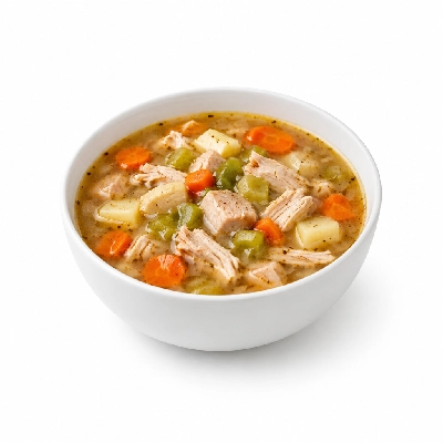Souplantation Soups Savory Turkey Harvest