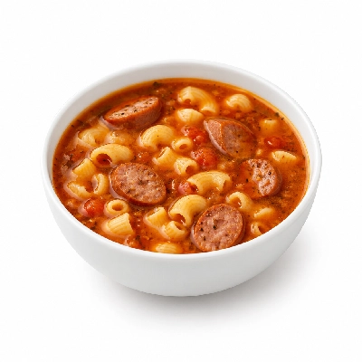 Souplantation Soups Spicy Sausage & Pasta