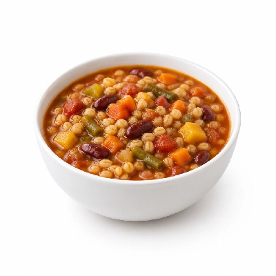 Souplantation Soups Vegetable Bean & Barley Stew (Low-Fat Vegetarian)