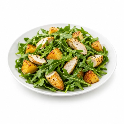 Souplantation Tossed Salads Arugula Chicken & Tarragon with Crunchy Potatoes