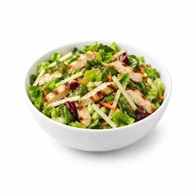 Souplantation Tossed Salads BBQ Julienne Chopped with Chicken