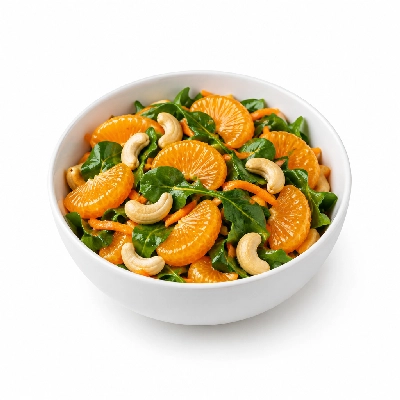 Souplantation Tossed Salads Outrageous Orange with Cashews (Vegetarian)