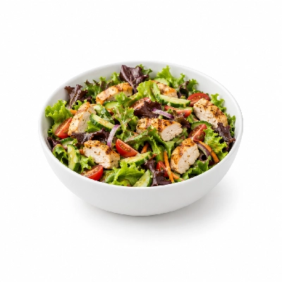Souplantation Tossed Salads Rajin' Cajun with Chicken