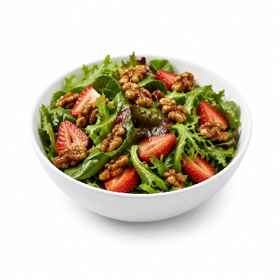 Souplantation Tossed Salads Strawberry Fields with Caramelized Walnuts (Vegan)
