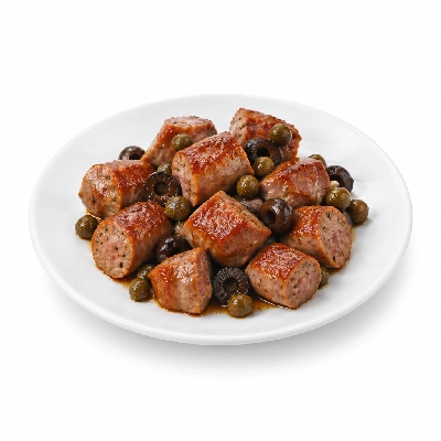 Souplantation Tuscany Sausage with Capers & Olives