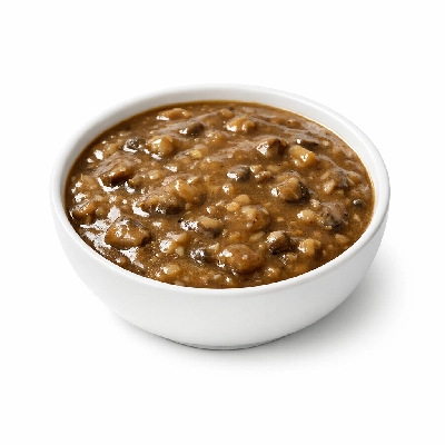 Soups and sauces gravy mushroom canned