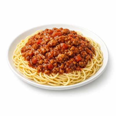 Spaghetti with meat sauce frozen entree