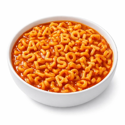 Spaghettios a to z's