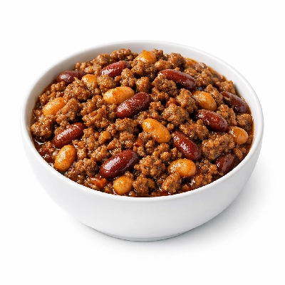 Spiced Ground Beef with Beans
