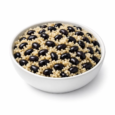 Spicy Quinoa and Black Bean Salad