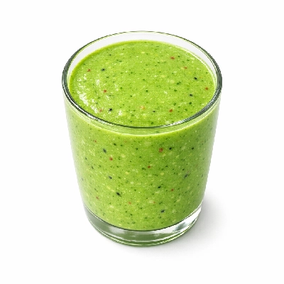 Spinach and fruit smoothie