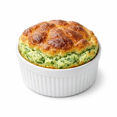 Spinach souffle