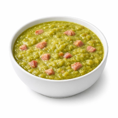 Split pea and ham soup canned, condensed