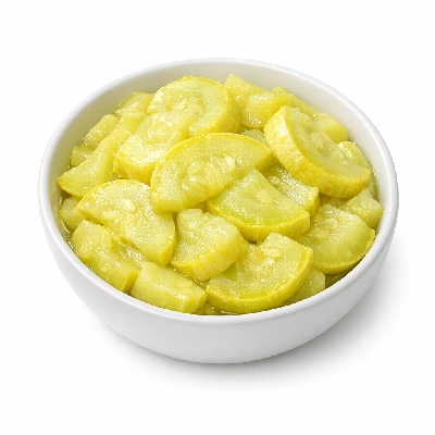 Squash summer all types cooked without salt