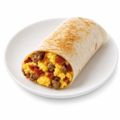 Starbucks Bacon Sausage & Egg Wrap