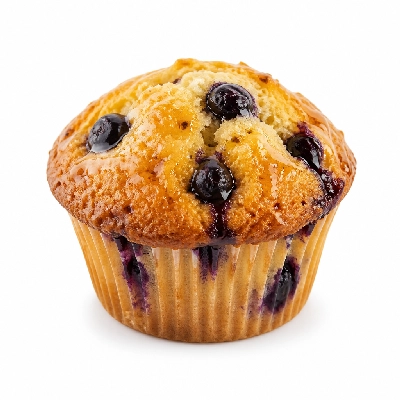 Starbucks Bakery Blueberry Yogurt Muffin with Honey