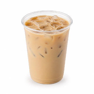 Starbucks Beverages Brewed Coffees Iced with Milk Trenta